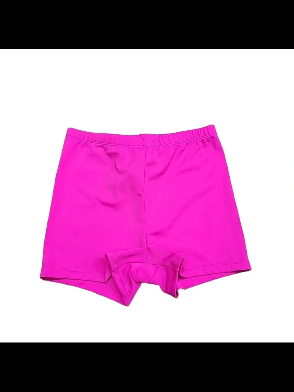 Kim Gravel x Swimsuits For All hot pink swim shorts lined size 16